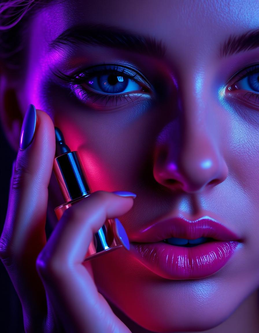 Close up de cosméticos