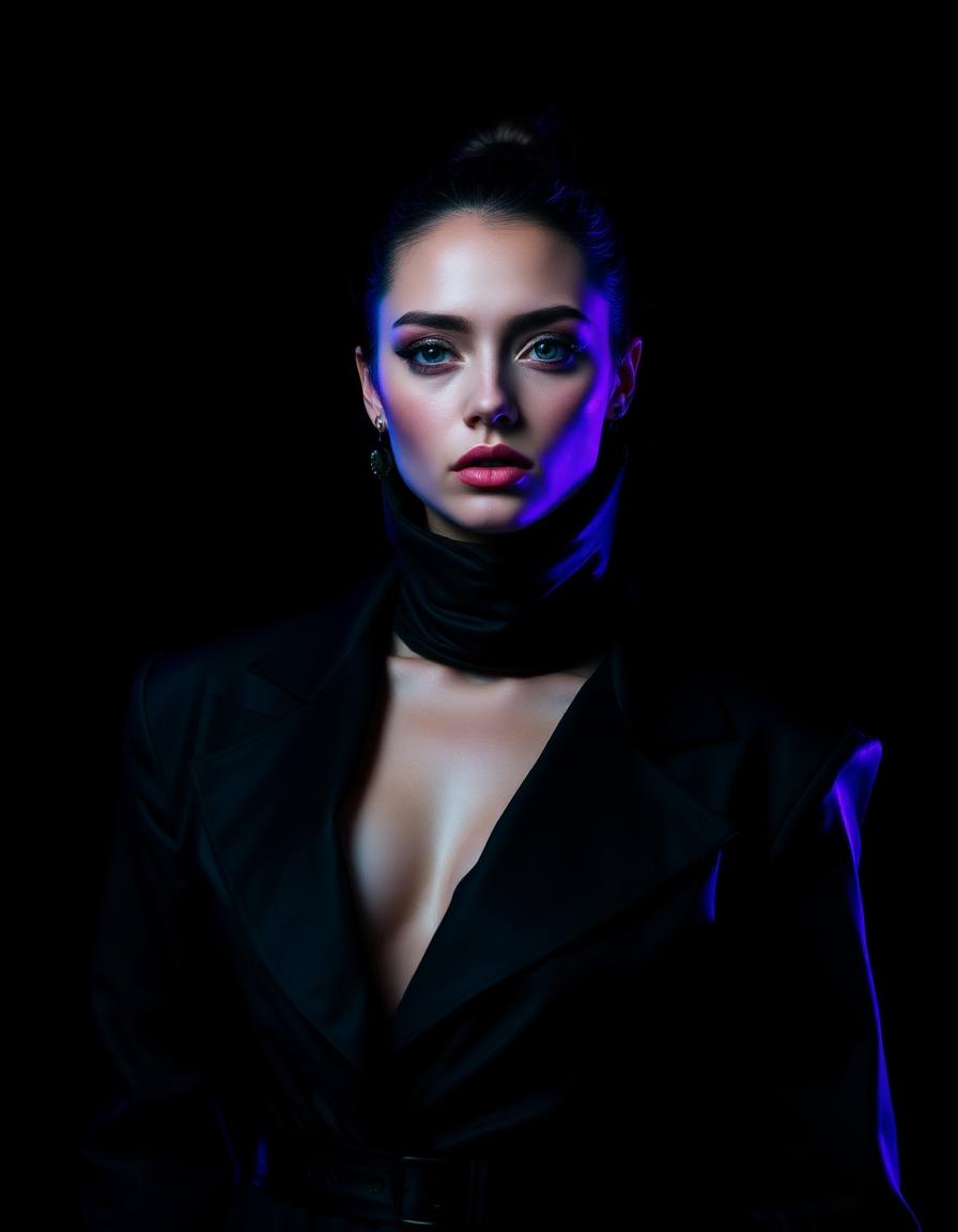 Vogue editorial dark